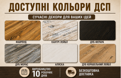 Кольори ДСП